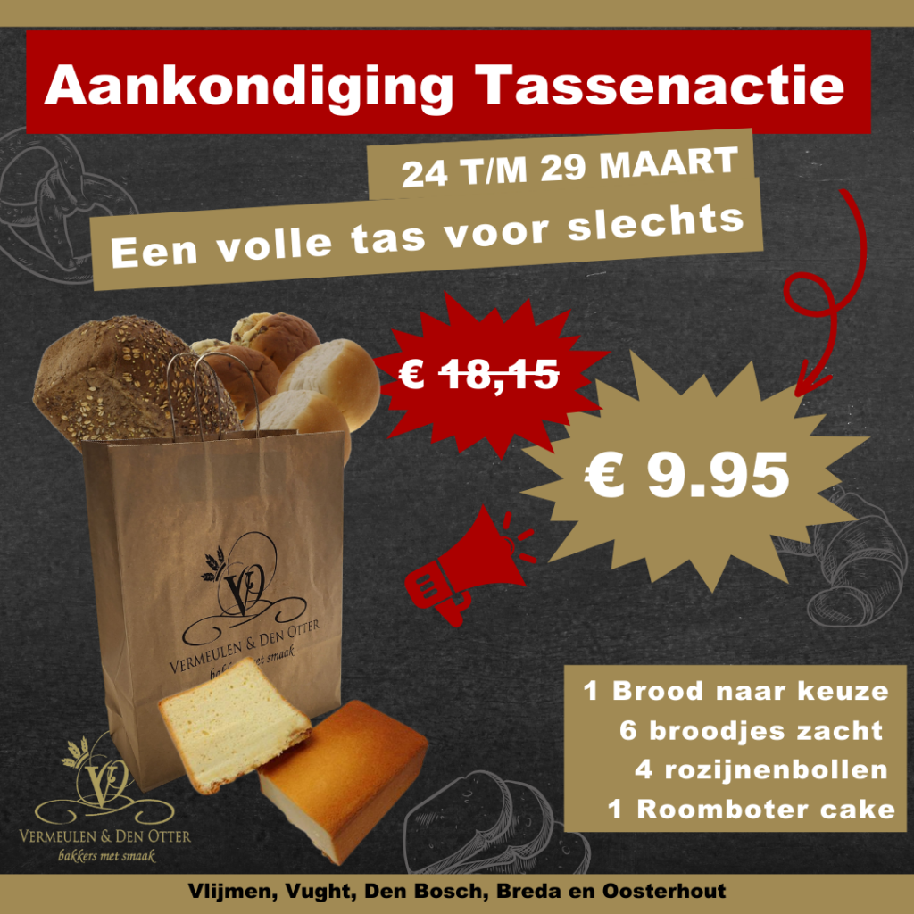 TASSENACTIE MAART 2025